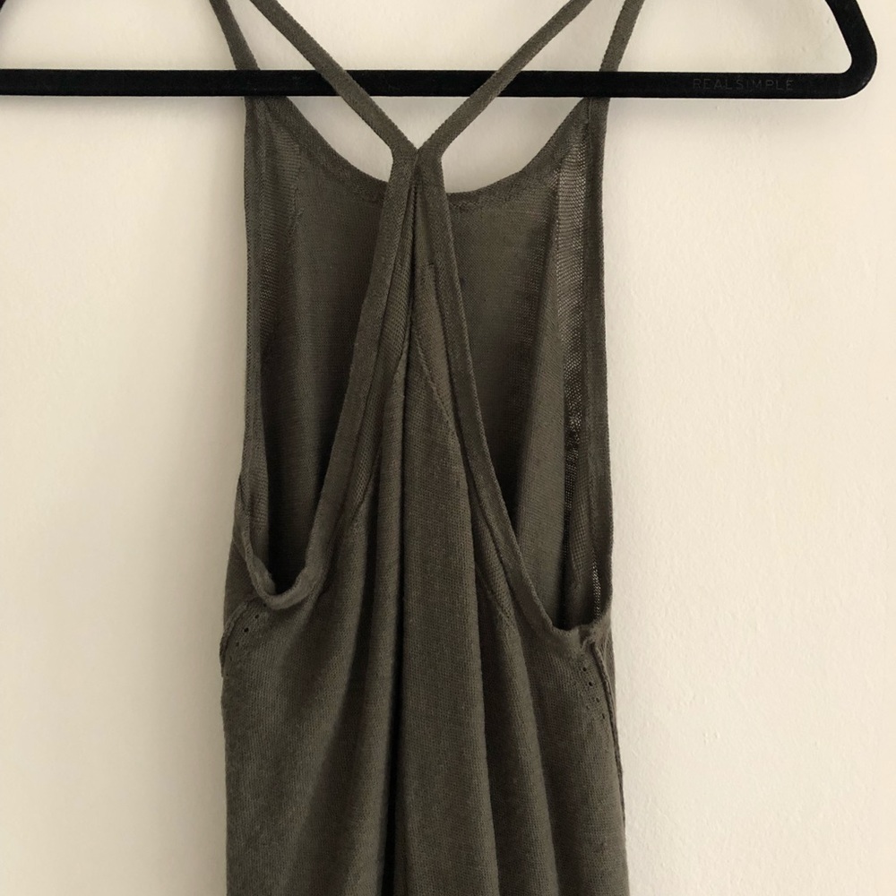 Racer back olive 360 Cashmere tank